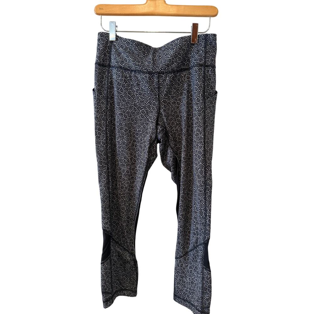 Lululemon Daisy Chain Tights Black White 6